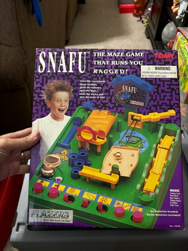 Vintage tomy snafu - tomy, marble