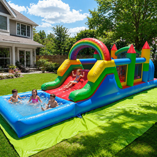 25ft commercial pvc - commercial, bounce