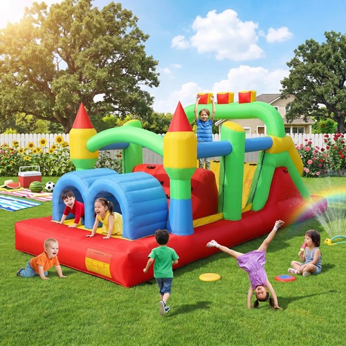 18x8 2ft inflatable - 📍18x8.2ft, bounce